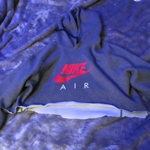 Nike cropped hoodie